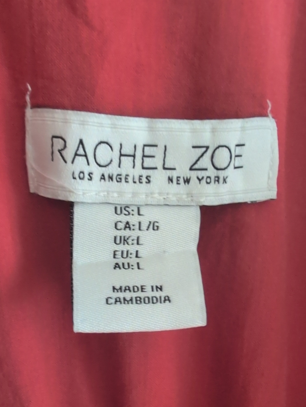 Rachel Zoe Cream and Coral Floral Maxi Dress - Picture 3 of 3